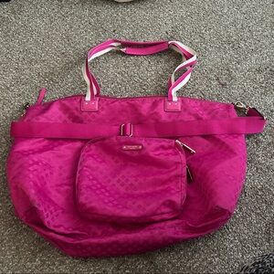 Kate Spade Vibrant Pink Packable Travel Bag